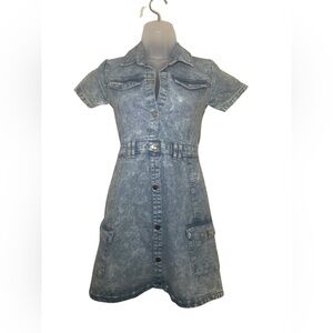 Rachel Zoe Girls Denim Dress Size 12